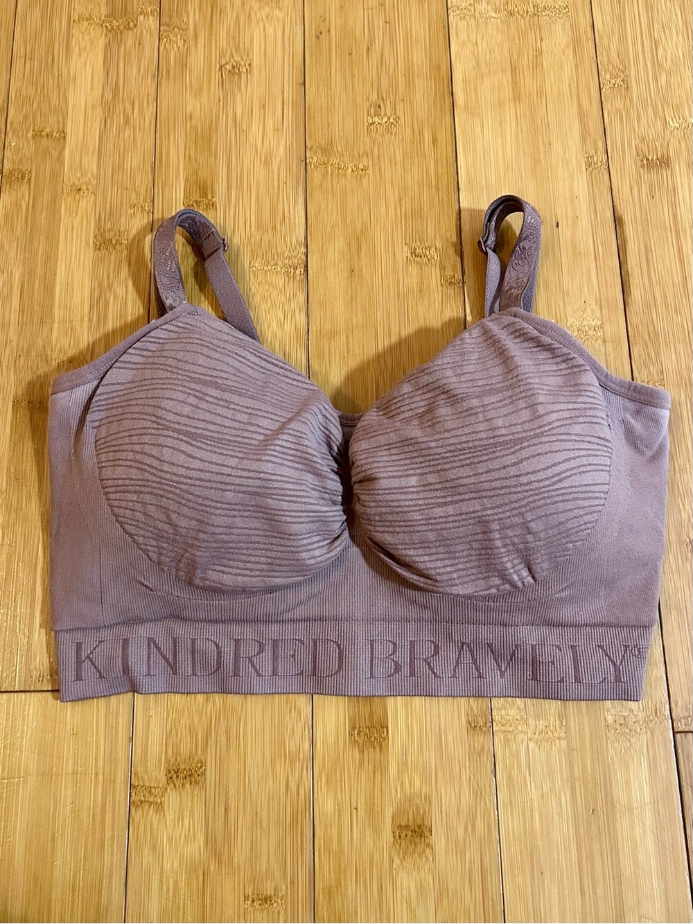 Kindred Bravely Mauve Pumping And Nursing Bra